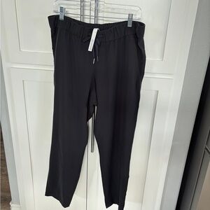 Lululemon Athletica Black On The Fly pants